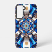 Samsung Galaxy S21 Hoesje Argentijnse kleuren (Achterkant)