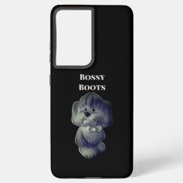 samsung galaxy s21 hoesje Bossy Boots ontwerp Samsung Galaxy Hoesje