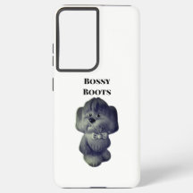 samsung galaxy s21 hoesje Bossy Boots ontwerp