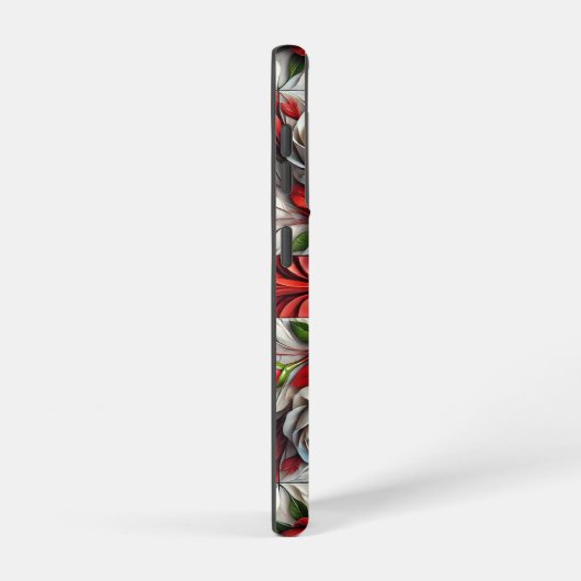 Samsung Galaxy S21 Hoesje Engelse Rozen (Rechterkant)