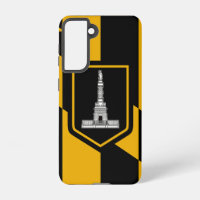 Samsung Galaxy S21 Hoesje Flag of Baltimore, Veren