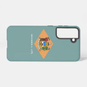 Samsung Galaxy S21 Hoesje Flag of Delaware, Vereni (Achterkant horizontaal)