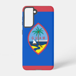 Samsung Galaxy S21 Hoesje Flag of Guam, Verenigde 