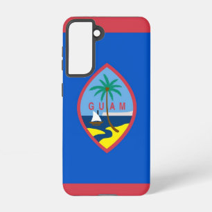Samsung Galaxy S21 Hoesje Flag of Guam, Verenigde 