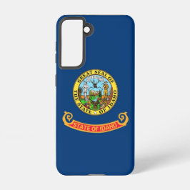 Samsung Galaxy S21 Hoesje Flag of Idaho, Verenigde