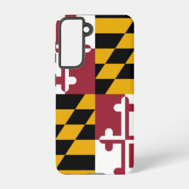 Samsung Galaxy S21 Hoesje Flag of Maryland, Vereni