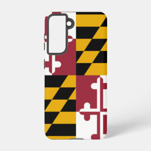 Samsung Galaxy S21 Hoesje Flag of Maryland, Vereni