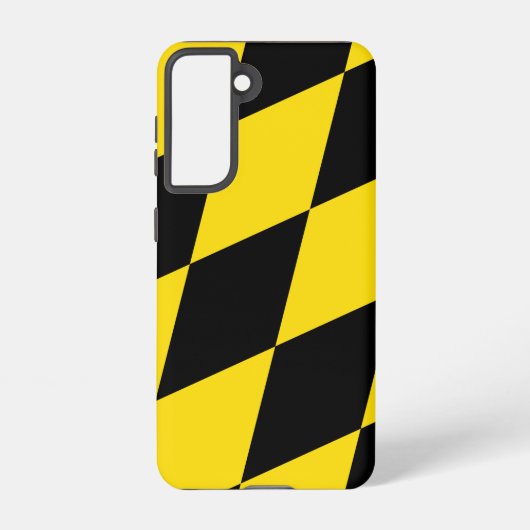 Samsung Galaxy S21 Hoesje Flag van München, Duitsl (Achterkant)