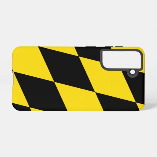 Samsung Galaxy S21 Hoesje Flag van München, Duitsl (Achterkant horizontaal)