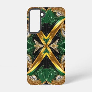 Samsung Galaxy S21 Hoesje Jamaicaanse kleuren