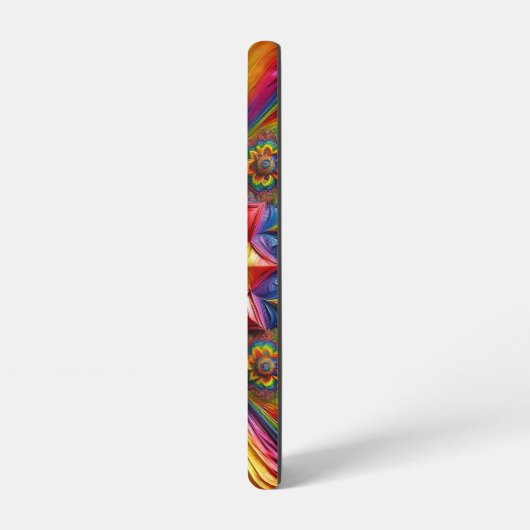 Samsung Galaxy S21 Hoesje LGBT kleuren (Linkerkant)