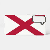 Samsung Galaxy S21 Hoesje Vlag van Alabama, VS. (Achterkant horizontaal)