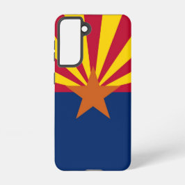 Samsung Galaxy S21 Hoesje Vlag van Arizona, VS.