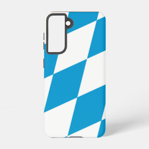 Samsung Galaxy S21 Hoesje Vlag van Beieren