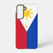 Samsung Galaxy S21 Hoesje Vlag van de Filipijnen (Achterkant)