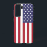 Samsung Galaxy S21-Hoesje Vlag van de VS Samsung Galaxy Hoesje<br><div class="desc">Maak van uw Samsung Galaxy S21 een trots symbool van Amerikaans erfgoed met onze exclusieve telefoonhoes met de vlag van de Verenigde Staten! Deze telefoonhoes is vervaardigd met nauwgezette aandacht voor detail en gaat verder dan functionaliteit; het viert de rijke geschiedenis en eenheid die wordt vertegenwoordigd door de sterren en...</div>