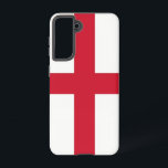 Samsung Galaxy S21 Hoesje Vlag van Engeland<br><div class="desc">Introductie van ons Samsung Galaxy S21 hoesje met de vlag van Engeland, ontworpen om bescherming te combineren met een viering van het Engelse erfgoed! Dit hoesje, gemaakt met nauwgezette aandacht voor detail, toont met trots het iconische St. George's Cross op een witte achtergrond, die de geschiedenis, traditie en nationale trots...</div>