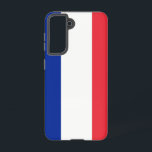 Samsung Galaxy S21 Hoesje Vlag van Frankrijk<br><div class="desc">Maak van uw Samsung Galaxy S21 een Franse trots met onze exclusieve cover met de vlag van Frankrijk! Deze cover, die met veel aandacht voor detail is gemaakt, laat met trots het iconische ontwerp van de Franse vlag zien. De vlag toont drie verticale strepen van blauw, wit en rood, die...</div>