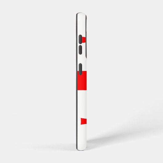 Samsung Galaxy S21 Hoesje Vlag van Georgië (Rechterkant)