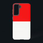 Samsung Galaxy S21 Hoesje Vlag van Indonesië<br><div class="desc">Voeg een vleugje Indonesische trots toe aan uw dagelijkse technologie met ons exclusieve Samsung Galaxy S21-hoesje met de vlag van Indonesië! Deze telefoonhoes is gemaakt met nauwgezette aandacht voor detail en is meer dan alleen bescherming - het is een viering van het erfgoed en de culturele trots van Indonesië. Het...</div>