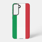 Samsung Galaxy S21 Hoesje Vlag van Italië (Achterkant)