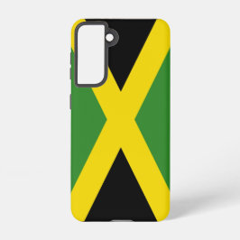 Samsung Galaxy S21 Hoesje Vlag van Jamaica