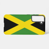 Samsung Galaxy S21 Hoesje Vlag van Jamaica (Achterkant horizontaal)
