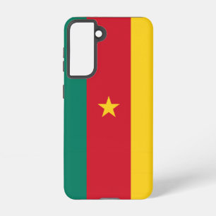 Samsung Galaxy S21 Hoesje Vlag van Kameroen