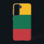 Samsung Galaxy S21 Hoesje Vlag van Litouwen<br><div class="desc">Bescherm uw Samsung Galaxy S21 met nationale trots en levendige stijl met ons hoesje met de vlag van Litouwen! Deze telefoonhoes is zorgvuldig ontworpen om betrouwbare bescherming te bieden en tegelijkertijd cultureel erfgoed te vieren en is meer dan alleen een praktisch accessoire - het is een eerbetoon aan de identiteit...</div>