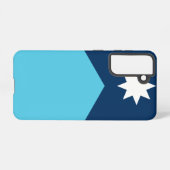 Samsung Galaxy S21 Hoesje Vlag van Minnesota (Achterkant horizontaal)