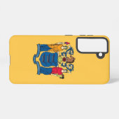 Samsung Galaxy S21 Hoesje Vlag van New Jersey (Achterkant horizontaal)