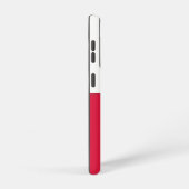 Samsung Galaxy S21 Hoesje Vlag van Polen (Rechterkant)