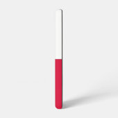 Samsung Galaxy S21 Hoesje Vlag van Polen (Linkerkant)