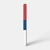 Samsung Galaxy S21 Hoesje Vlag van Servië (Linkerkant)