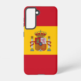 Samsung Galaxy S21 Hoesje Vlag van Spanje