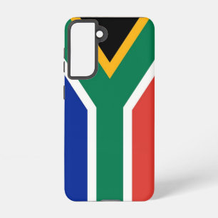 Samsung Galaxy S21 Hoesje Vlag van Zuid-Afrika