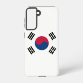 Samsung Galaxy S21 Hoesje Vlag van Zuid-Korea (Achterkant)