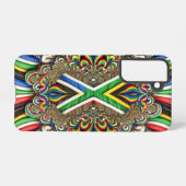 Samsung Galaxy S21 Hoesje Zuid-Afrikaanse kleuren (Achterkant horizontaal)