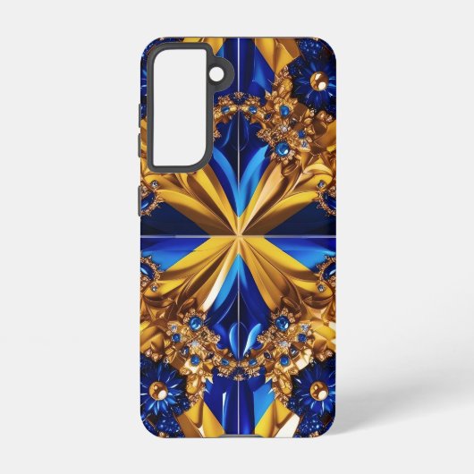 Samsung Galaxy S21 Hoesje Zweden Kleuren (Achterkant)