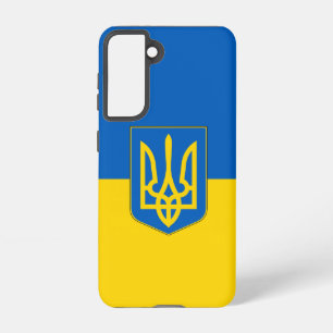 Samsung Galaxy S21 Hoesjes vlag van Oekraïne Hoesje