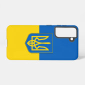 Samsung Galaxy S21 Hoesjes vlag van Oekraïne Samsung Galaxy Hoesje (Achterkant horizontaal)