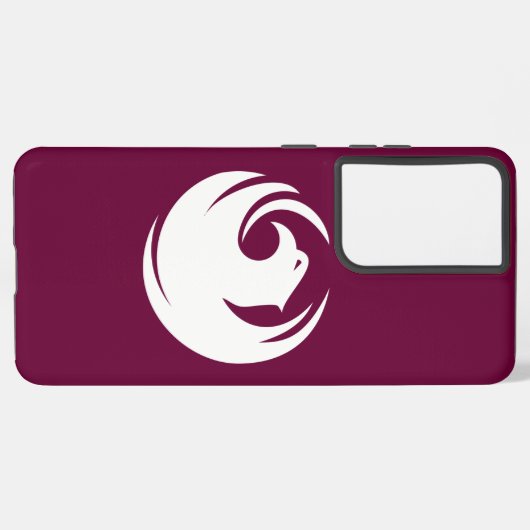 Samsung Galaxy S21 Plus Case flag of Phoenix City Samsung Galaxy Hoesje (Achterkant horizontaal)
