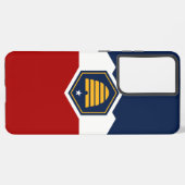 Samsung Galaxy S21 Plus Case flag of Utah, USA Samsung Galaxy Hoesje (Achterkant horizontaal)