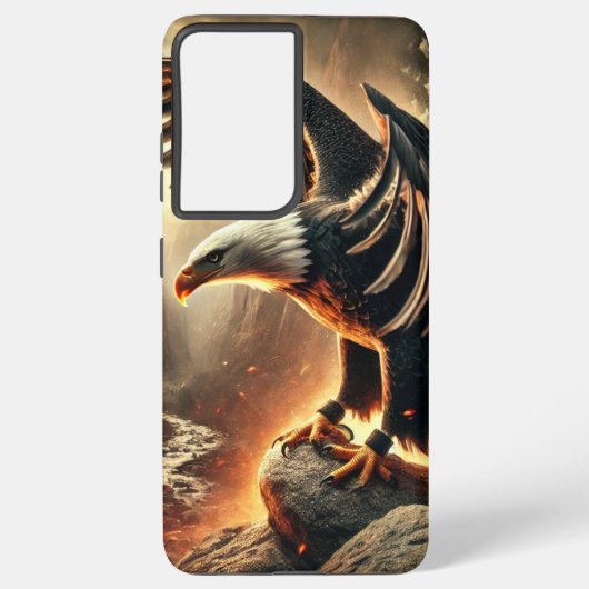 Samsung Galaxy S21 Plus Hoesje American Eagle Samsung Galaxy Hoesje (Achterkant)