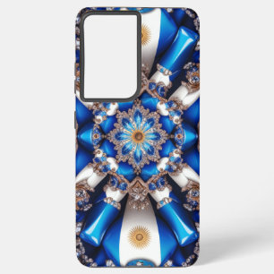 Samsung Galaxy S21 Plus Hoesje Argentijnse kleuren