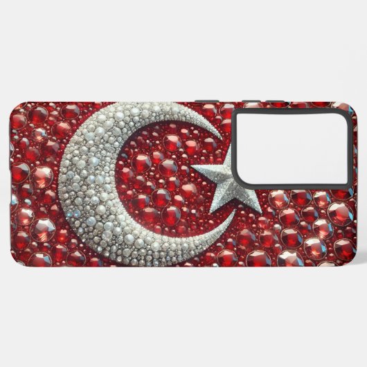 Samsung Galaxy S21 Plus Hoesje Turkiye kleuren Samsung Galaxy Hoesje (Achterkant horizontaal)