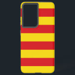 Samsung Galaxy S21 Plus Hoesje van Catalonië<br><div class="desc">Voeg een vleugje Catalaanse trots toe aan uw dagelijkse benodigdheden met ons exclusieve Samsung Galaxy S21 Plus-hoesje met de vlag van Catalonië! Deze telefoonhoes is gemaakt met nauwgezette aandacht voor detail en is meer dan alleen een functioneel item; het is een viering van het erfgoed en de culturele trots van...</div>