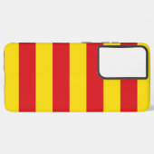 Samsung Galaxy S21 Plus Hoesje van Catalonië (Achterkant horizontaal)