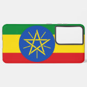 Samsung Galaxy S21 Plus Hoesje van Ethiopië Samsung Galaxy Hoesje (Achterkant horizontaal)