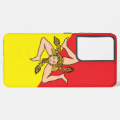 Samsung Galaxy S21 Plus Hoesje van Sicilië, Italië Samsung Galaxy Hoesje (Achterkant horizontaal)